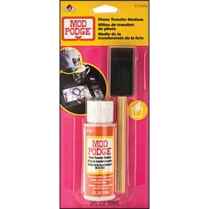 Mod Podge Photo transfer Medium with Foam Brush