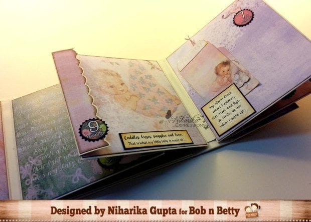 BobNBetty Scrapbook Paper Pack - Cuddling Cuties (6"x6") - 36 sheets ng5 ng5