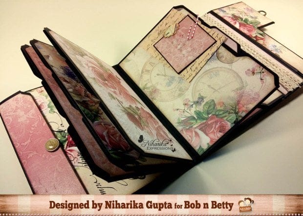 BobNBetty Scrapbook Paper Pack - Roses All Around (6"x6") - 36 sheets rng05 rng05