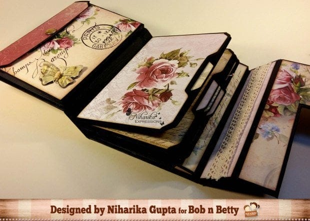 BobNBetty Scrapbook Paper Pack - Roses All Around (6"x6") - 36 sheets rng06 rng06