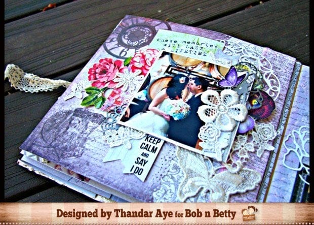 BobNBetty Scrapbook Paper Pack - Feel Like A Butterfly (6"x6") - 36 sheets tha009 tha009