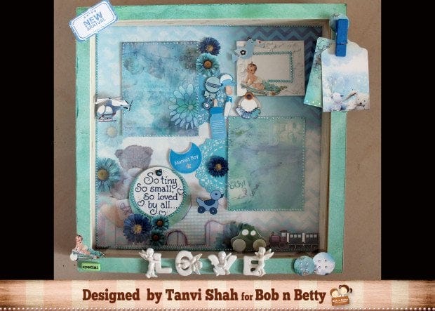 BobNBetty Scrapbook Paper Pack - Tiny Tots (6"x6") - 36 sheets ts01 ts01