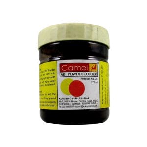 Camel Art Powder Colors - 016 - Black (275 ml)