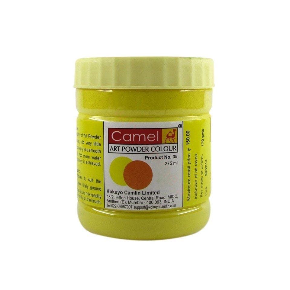 Camel Art Powder Colors - 153 - Gamboge Hue (275 ml) camel powder colour 275ml gamboge hue 153 Camel Art Powder Colors - 153 - Gamboge Hue (275 ml)