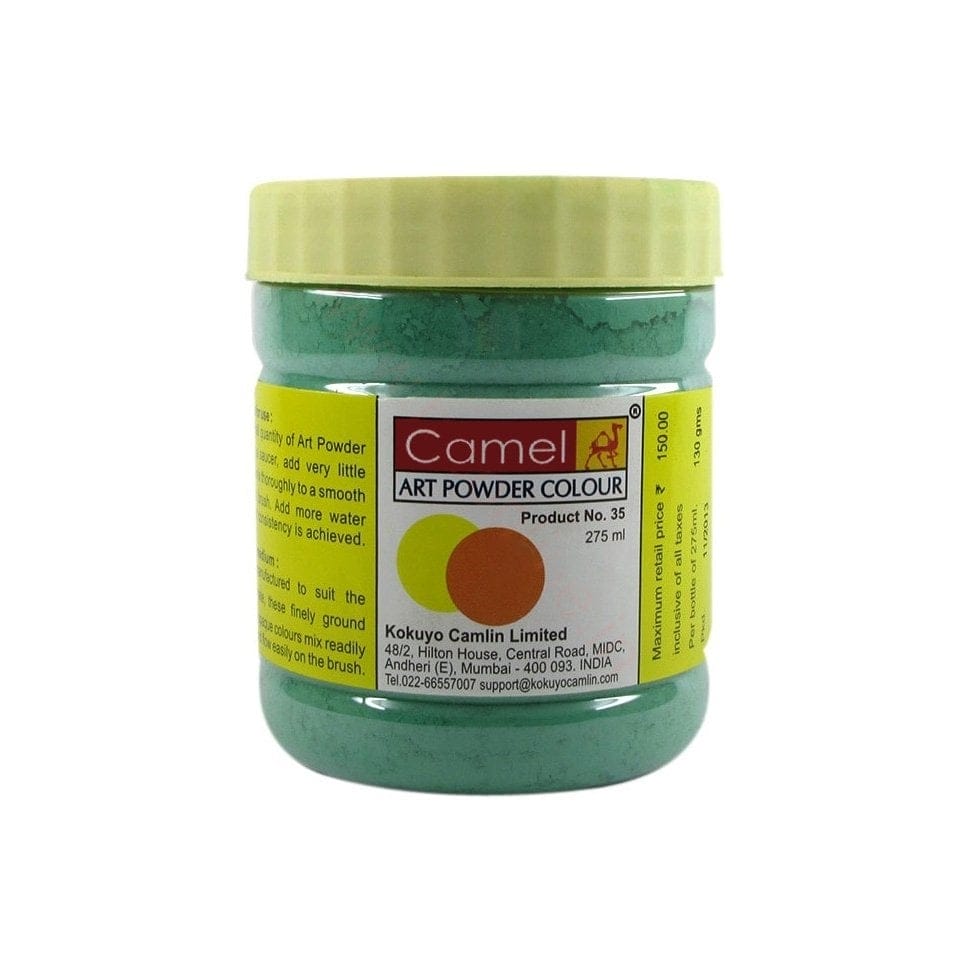 Camel Art Powder Colors - 345 - Poster Green (275 ml) camel powder colour 275ml poster green 345 Camel Art Powder Colors - 345 - Poster Green (275 ml)