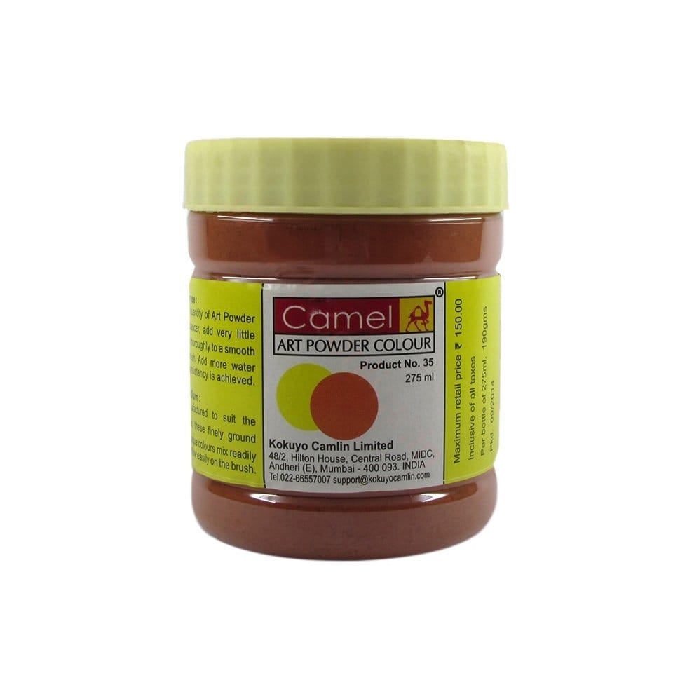 Camel Art Powder Colors - 449 - Vermillion Hue (275 ml) camel powder colour 275ml vermilion hue 449 Camel Art Powder Colors - 449 - Vermillion Hue (275 ml)