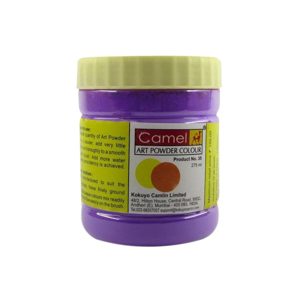 Camel Art Powder Colors - 451 - Violet (275 ml) camel powder colour 275ml violet 451 Camel Art Powder Colors - 451 - Violet (275 ml)