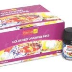 Camel Coloured Drawing Inks Set (12 colors)