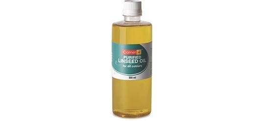 Camel Purified Linseed Oil (500 ml) camlin purified lised oil 500ml Camel Purified Linseed Oil (500 ml)