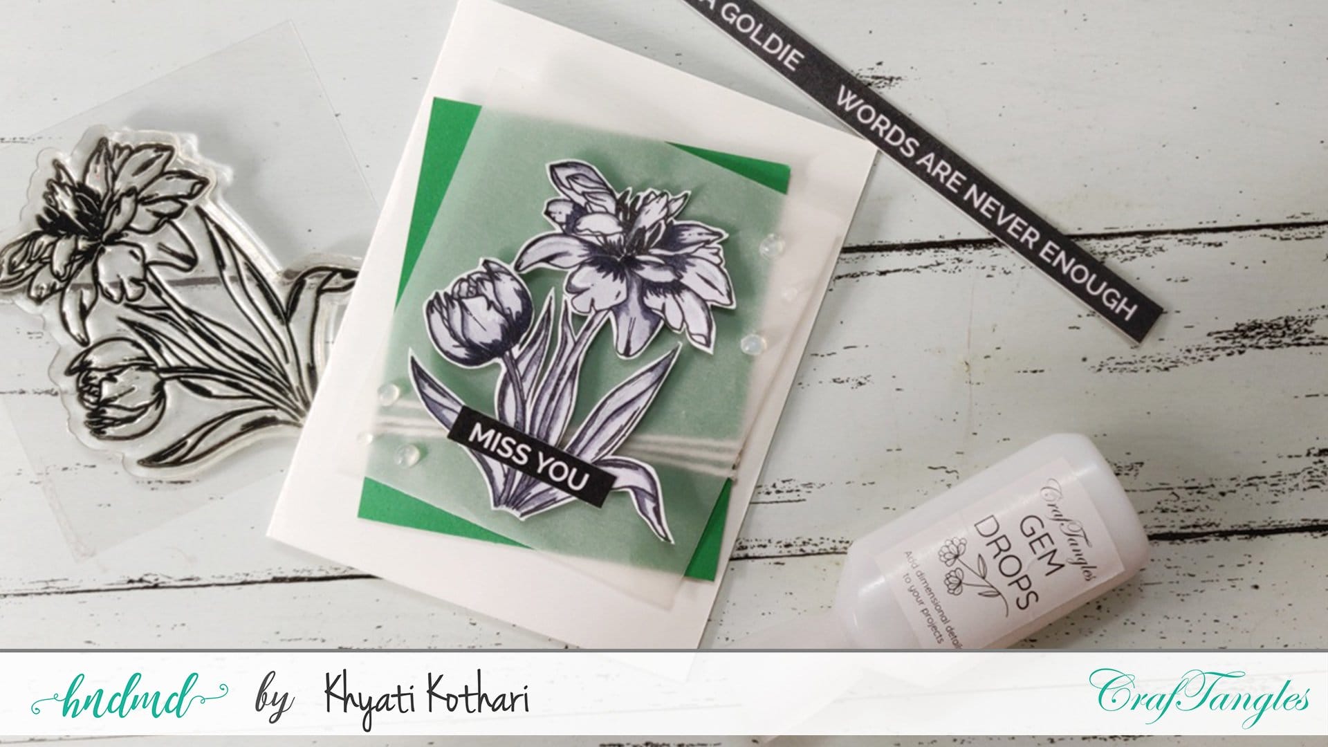 CrafTangles Sentiment Sheets - Love Sentiments 2 (2 sheets of A4) Card Making masterclass Card 1 1 Card-Making-masterclass---Card-1-1