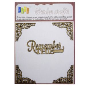 MDF Die Cuts (MLC404)