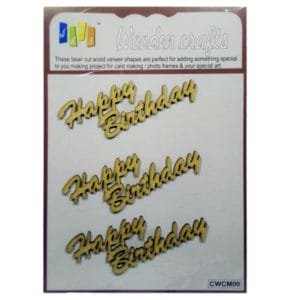 MDF Die Cuts (MLCH00)