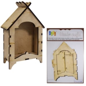 DIY assembled Wooden House