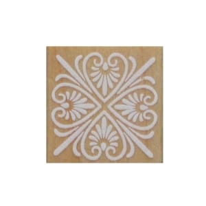 Wooden Rubber Stamp Set - Design 1