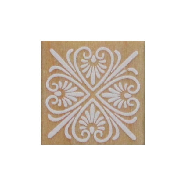 Wooden Rubber Stamp Set - Design 1