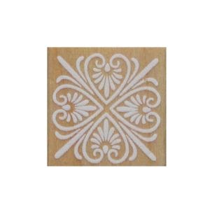 Wooden Rubber Stamp Set - Design 1