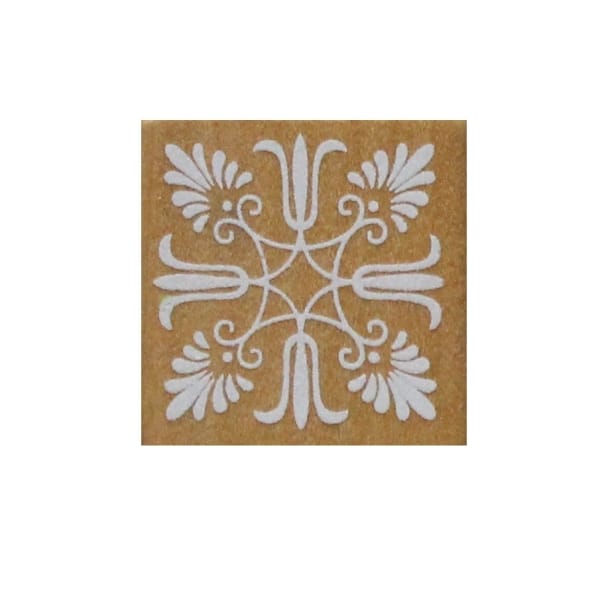 Wooden Rubber Stamp Set - Design 6