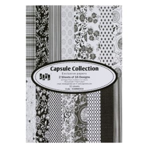 A4 Paper Pack - Capsule Collection Black (Set of 32 sheets)