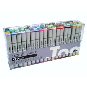 Copic Sketch Markers 72pc Set B