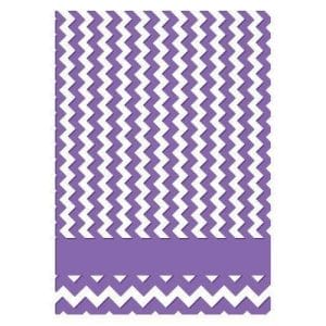 Couture Creations Embossing Folder - Harmony Chevron Collection (5"X7")