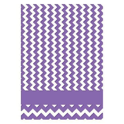 Couture Creations Embossing Folder - Harmony Chevron Collection (5"X7") couture creations embossing folder 5x7 harmony collection chevron co723624 Couture Creations Embossing Folder - Harmony Chevron Collection (5"X7")