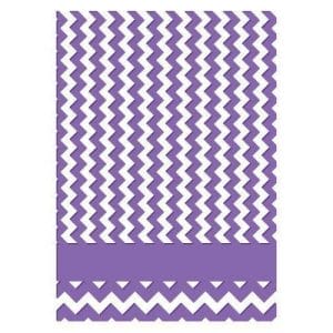 Couture Creations Embossing Folder - Harmony Chevron Collection (5"X7")