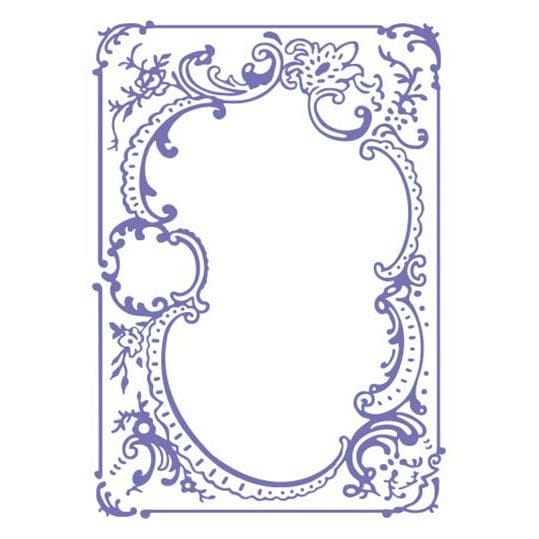 Couture Creations Embossing Folder - Ease Embroidery (5"X7") couture creations embossing folder 5x7 hearts ease embroidery co724380 Couture Creations Embossing Folder - Ease Embroidery (5"X7")