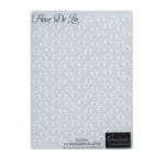 Couture Creations Embossing Folder - Fleur De Lis (A6)
