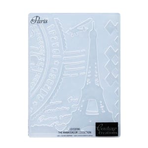 Couture Creations Embossing Folder - Paris (A6)