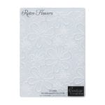 Couture Creations Embossing Folder - Retro Flowers (A6)