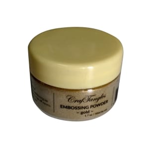 CrafTangles Embossing Powder - Gold (1.7 oz/50 ml)