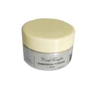CrafTangles Embossing Powder - Silver (1.7 oz/50 ml)