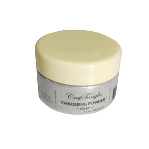 CrafTangles Embossing Powder - Silver (1.7 oz/50 ml)