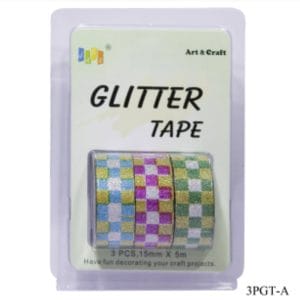 Glitter Tapes pack of 3 (3PGT-A)
