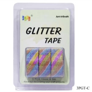Glitter Tapes pack of 3 (3PGT-C)