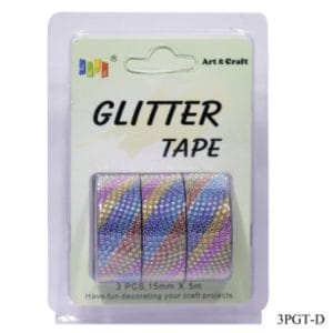 Glitter Tapes pack of 3 (3PGT-D)