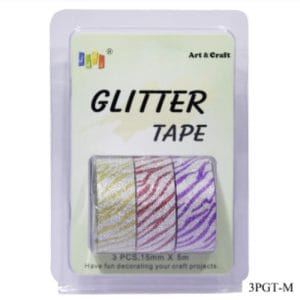 Glitter Tapes pack of 3 (3PGT-M)