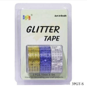 Glitter Tapes pack of 3 (3PGT-S)