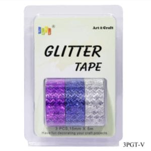 Glitter Tapes pack of 3 (3PGT-V)