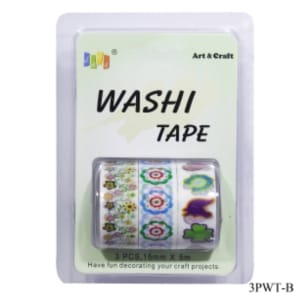 Washi Tapes pack of 3 (3PWT-B)