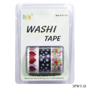 Washi Tapes pack of 3 (3PWT-D)