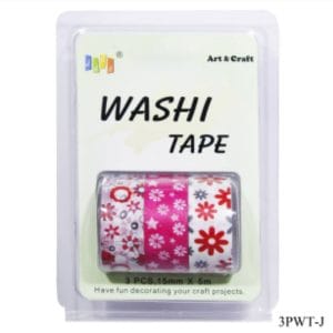 Washi Tapes pack of 3 (3PWT-J)