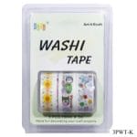 Washi Tapes pack of 3 (3PWT-K)