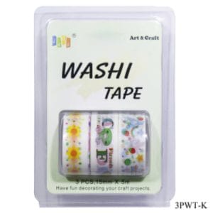 Washi Tapes pack of 3 (3PWT-K)