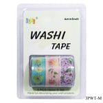 Washi Tapes pack of 3 (3PWT-M)