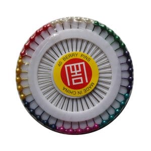 Small multicolored pearl pins (Pack of 480 pins)