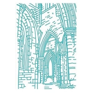 Embossing Folder - Ancient Arches (5"X7")