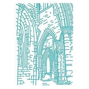 Embossing Folder - Ancient Arches (5"X7")
