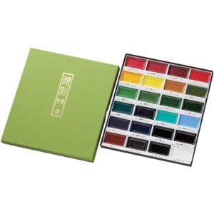 Zig Kuretake Gansai Tambi 24 Color Painting Set