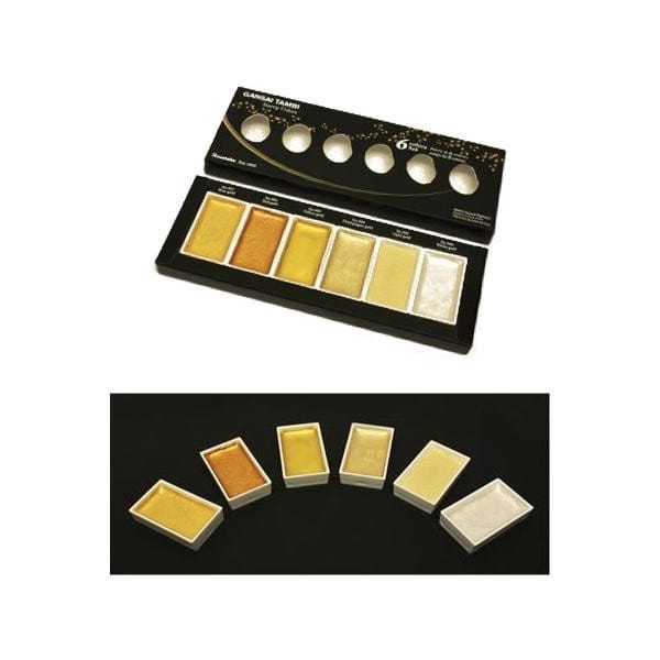 Zig Kuretake Gansai Tambi Starry Colors Watercolor Set